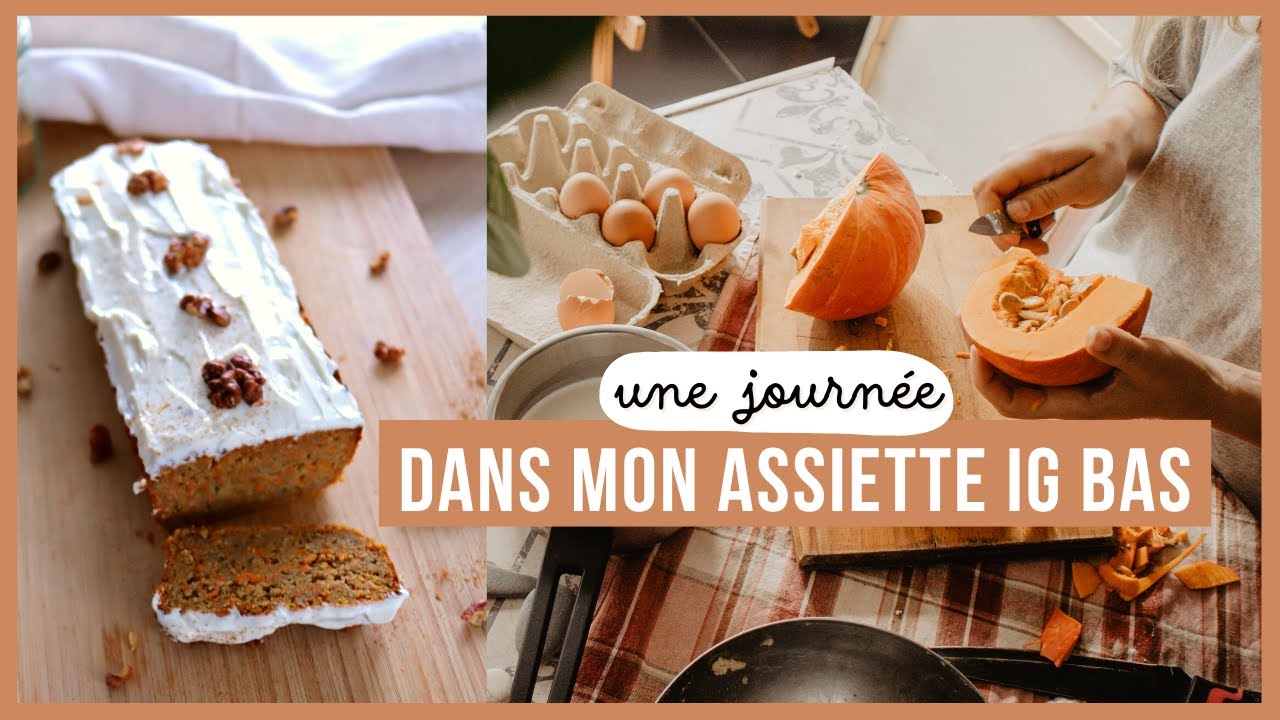 Nouvelles RECETTES d'AUTOMNE IG bas et faciles pour se régaler 🍂😋