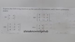 Ex 3.3 Q10| Chapter 3 Matrix| Class 12 Math's| Ncert| board exam|