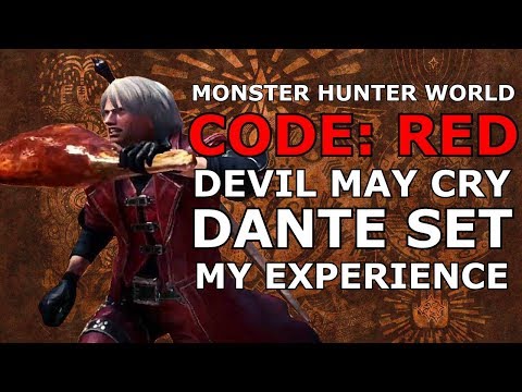 Monster Hunter World Code Red Devil May Cry Event My Experience Monsterhunterworld