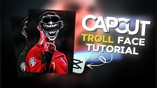 HoW to make troll face edit in capcut
