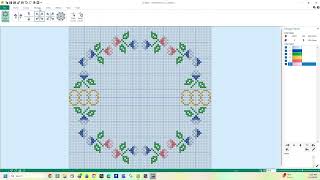 Create an original cross stitch design in CREATIVATE with Educator Meredith McClanahan
