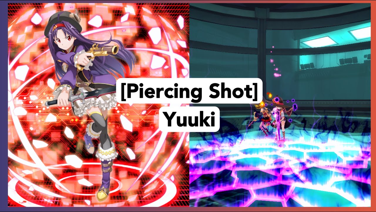 SAOIF】Piercing Shot Yuuki (Dark Thrust All Foes Awakening) Skill Animation