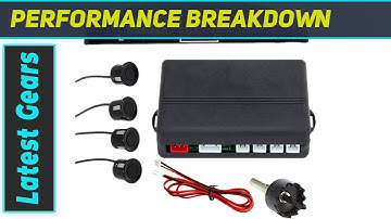 ZoneTech LED Display Car Reverse Backup Radar System: Enhance Your Parking Safety!