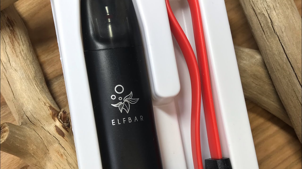 Багаторазовий Elf Bar RF350 Pod Starter Kit 350mAh Black