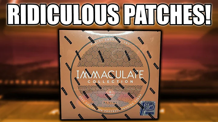 RIDICULOUS PATCHES!  | 2022 Panini Immaculate Collection Collegiate Football FOTL Review