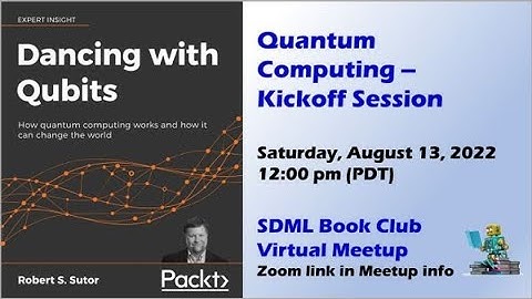 Quantum Computing -- Kickoff Session