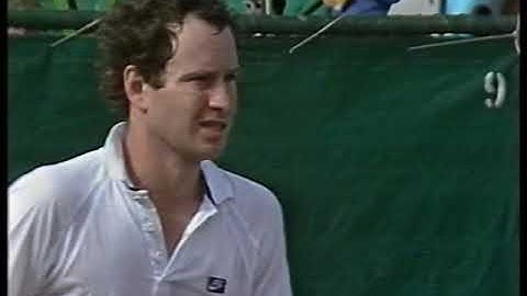 John McEnroe vs. Henri Leconte Australian Open 1985 4th round PART 3