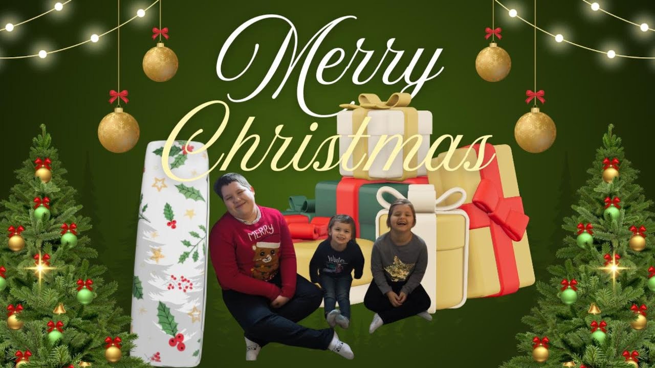 ouverture des cadeau de noel