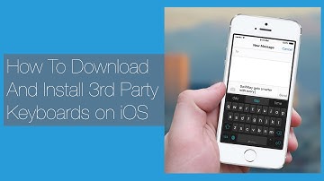How To Download & Install Third Party Keyboards on iOS 8 (Swiftkey, Minuum, Swype, etc)