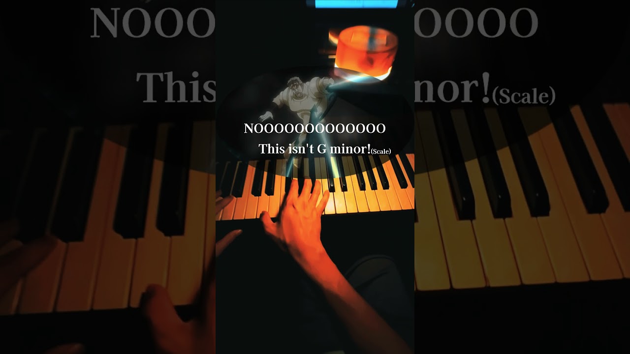 THIS ISN'T THE CAR NOOOOOOO Chopin Ballade #jjba #josephjoestar #jojosbizarreadventure #piano #funny