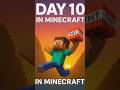 day 10 in minecraft #shortfeed #minecraft #mlg #technogamer #gamerfleet #gaming