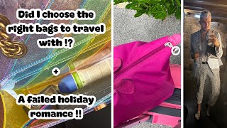 Designer bags on holiday, did I make the right choices  + a holiday flirtation flop 