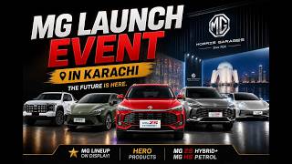 MG Pakistan Launch Event | MG ZS HEV+, MG HS Petrol, MG4 EV & All-New MG M5 Unveiled!
