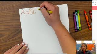 Rainbow Write Alphabet