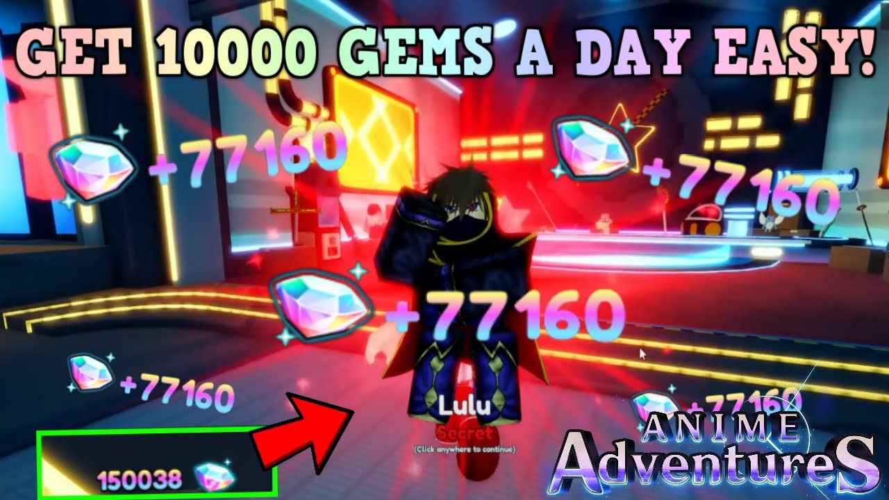 Anime Adventures: Best Gem Farm Complete Guide - Item Level Gaming