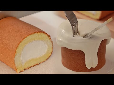  !  2! How to make Roll Cake and Candle Cake