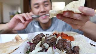 Lebanese Beef Kabob Mukbang