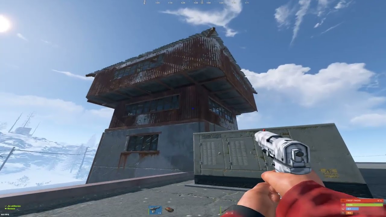 A DEMON SNOWBALL IN RUST