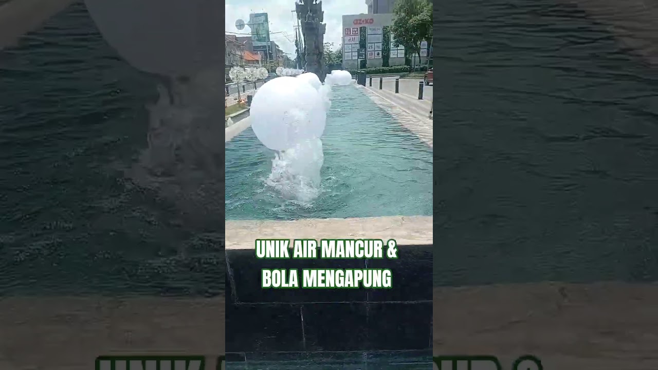 UNIQUE. Water Fountain with Floating Ball