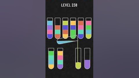 Water Sort Puzzle Level 238 Walkthrough Solution Android/iOS 💦