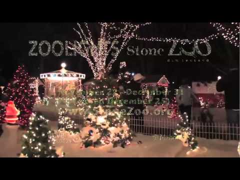 Zoolights Shines Brightly At Stone Zoo