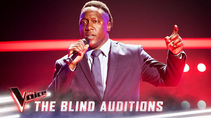The Blind Auditions: Henry Olonga sings ‘This Is the Moment’ | The Voice Australia 2019
