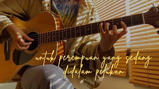 Video thumbnail of "intro untuk perempuan yang sedang didalam pelukan - payung teduh jazzy nite"