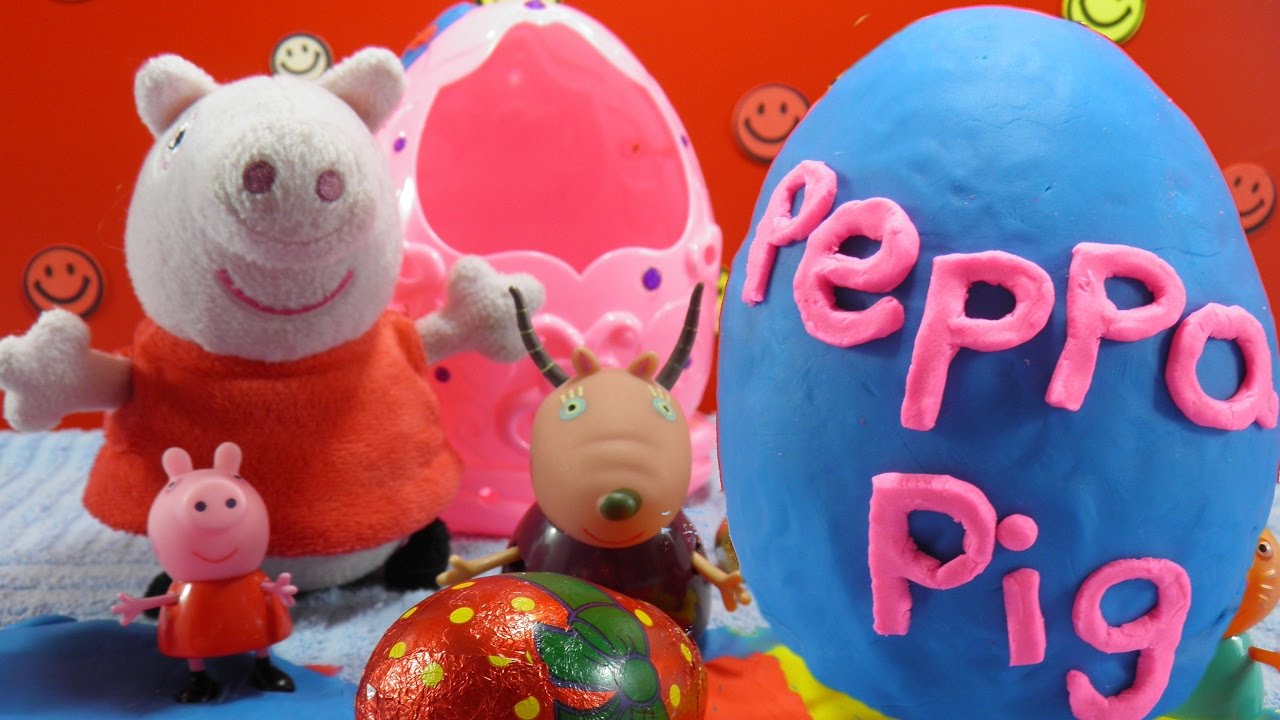 Peppa Pig Play Doh Eggs Play Doh Easter Eggs Play Doh Peppa Pig Eggs ♥