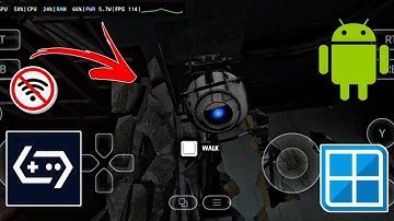 Portal 2 Mobile Port Winlator & GameHub Emulator - Offline Mobile/Android Gameplay