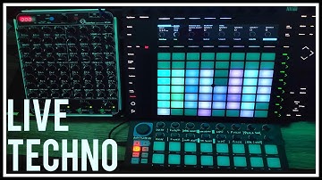 TECHNO LIVE PERFORMANCE (Eternal Chase - Le Bateau Ivre) on Push 2, Beatstep & PC44