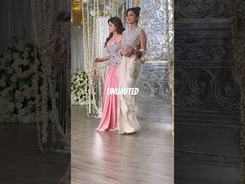 Shilpa Shetty With Sister Shamita Shetty For Manish Malhotra Diwali Celebration 