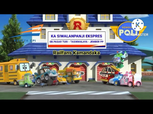Announcer Voice - KA Siwalanpanji Ekspres (Railfans Kamandaka) Versi Robocar Poli By Rasya RR class=