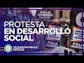 Protesta en Desarrollo Social