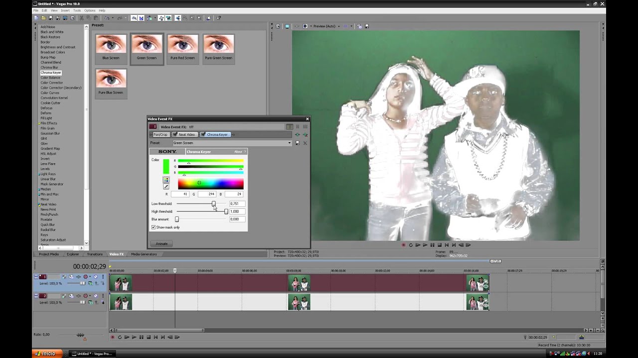 El Chroma Key Técnicas Efectivas Sony Vegas Tutorial El Chroma Key Técnicas Efectivas Sony Vegas Tutorial