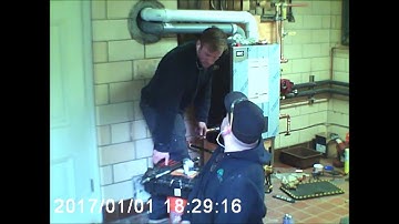 Energy Works IBC Boiler Install - Day 1 (Time Lapse)