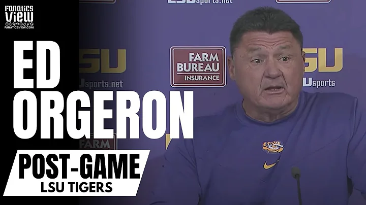 Coach Orgeron's Farewell: Last Geaux Tigers & Reaction to Final Game Win