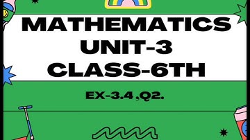 Class 6 | Ex-3.4 | Q.2 ( Playing with Number) NCERT CBSE |hi tek tutorial