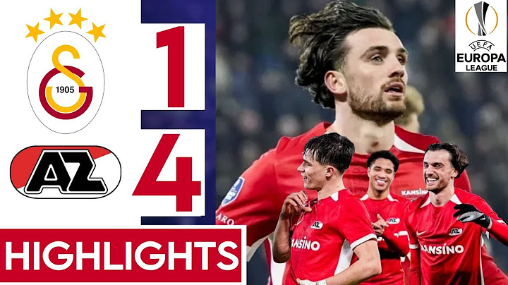 AZ Alkmaar 4-1 Galatasaray | Match Highlights & All Goals | UEFA Europa League 2024-25