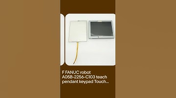 F FANUC robot A05B-2256-C103 teach pendant keypad Touch Glass+LCD Display Screen