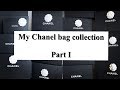 My chanel handbag collection  part 1  black and gold style