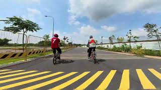 Singapore PCN Cycling # 4| Simei to SIT Campus at Punggol via Lorong Halus PCN I Red Bridge. Singapore PCN Cycling # 4| Simei to SIT Campus at Punggol via Lorong Halus PCN I Red Bridge.