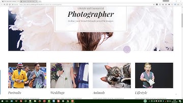 How to use the Photographer Freebie - Free Divi Layout for a Creative Business
