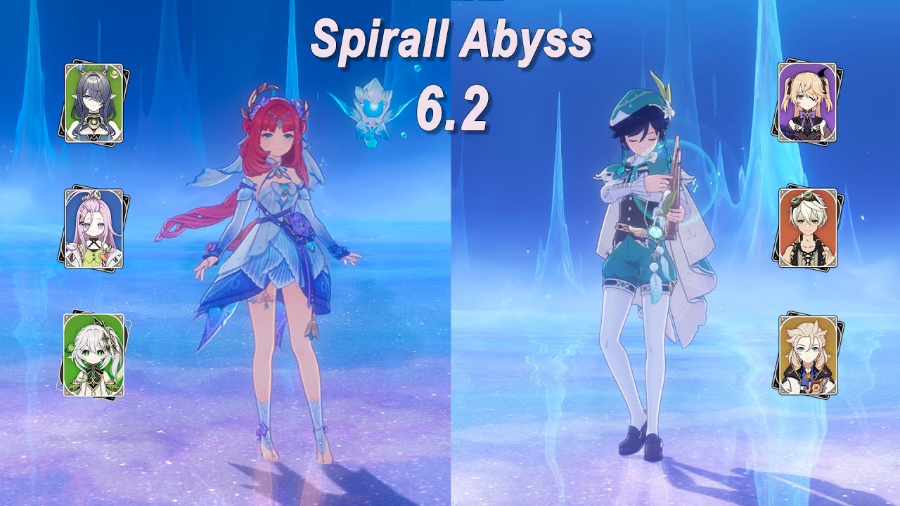 Nilou | Venti | Spiral Abyss 6.2 Floor 12 | Genshin Impact
