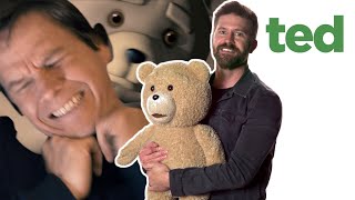 Ted's One-Sided Fight Scene with Mark Wahlberg | Bonus Feature Spotlight [Blu-ray/DVD]