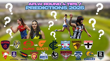 AFLW Round 4 Tips 2025