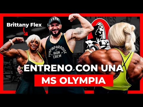 ENTRENO CON TOP OLYMPIA Y ME DEJA L0C0!