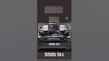 BMW poster design in Photoshop #bmw #photoshop