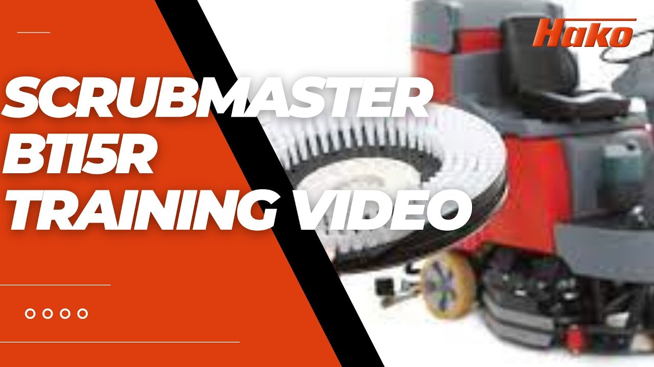 Scrubmaster B115R Training video