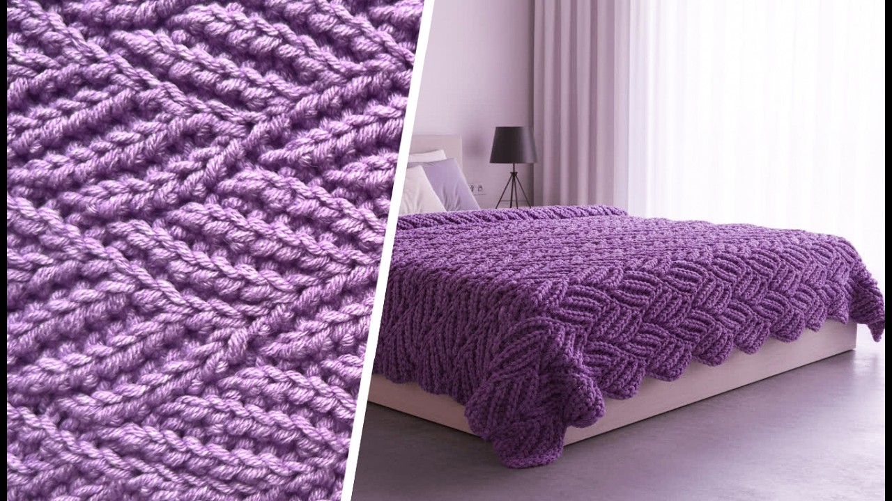 🧶 Невероятно! Узор бриошь для вязания крючком, идеально имитирующий вязание!