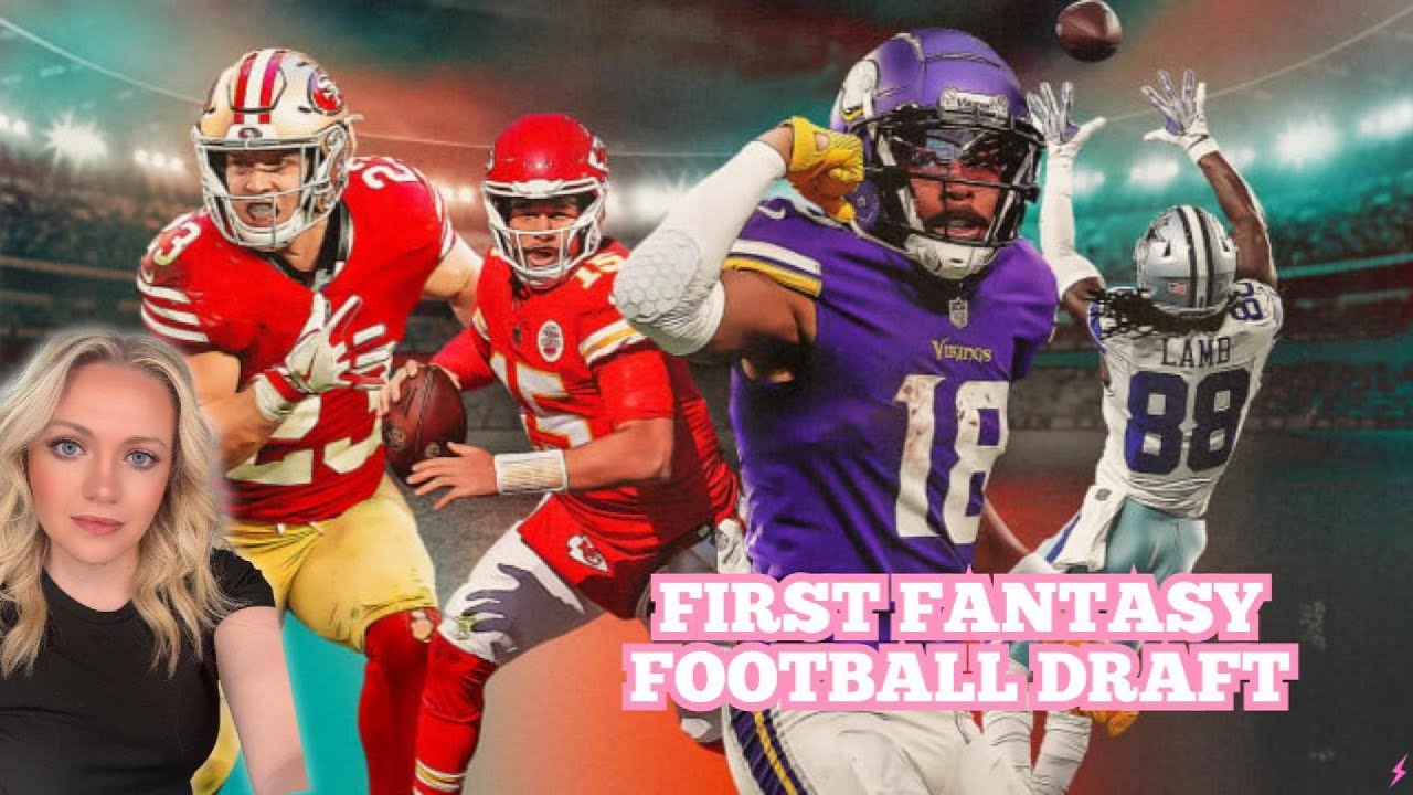 First Fantasy Football Draft of the Season! - YouTube